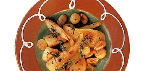 Pasternak stew sa bademom