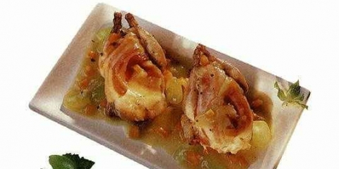 Prepelica sa grožđem