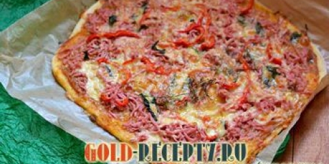 Studentska pica, recept za pizzu iz gotovog testa