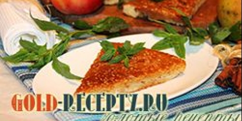 Pita na pavlaci sa jabukama, limunskom nizom i sezamom