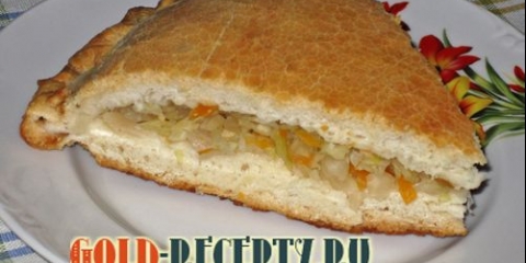 Torta sa kupusom od tijesta sa kvascem