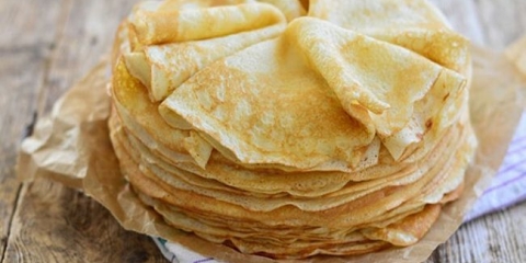 Nagnuti palačinke sa različitim ispunama