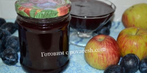 Skočio iz odvoda i jabuka (jednostavan recept za zimu)