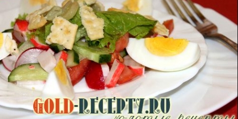 Svečana salata, salata sa receptom za krastavce