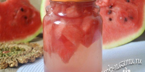 Jednostavan recept kompotu sa lubenice za zimu