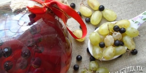 Jednostavni recept za kompjutiranje iz crnog rowan rowana za zimu sa grožđem