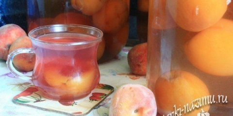 Jednostavna kompotacija recepata iz breskve za zimu bez sterilizacije