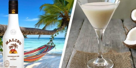 Recepti najboljih koktela zasnovanih na malibu i drugim kokosovim alkoholnim pićama