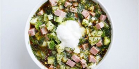 Recepti okloshki sa kobasicom: top 25 ukusnih recepti okloshki sa fotografijama