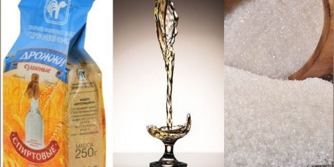 Recepti za kuhanje na sahari i kvascu, moonshine