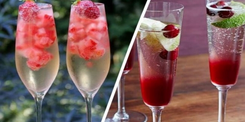 Recepti za kuhanje kućni kokteli na bazi šampanjca