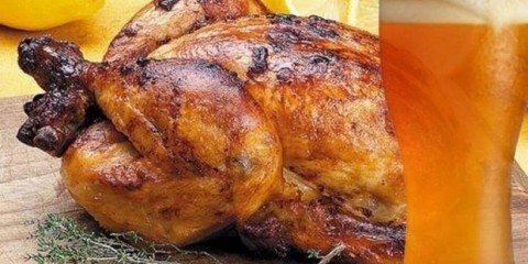 Recepti za kuhanje ružnog piletine na pivu, u pivskoj zrno