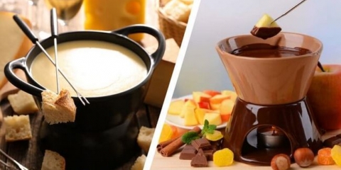 Recepti različitih vrsta fondue, pravila hrane