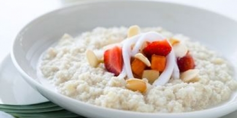 Rižina kaša na receptima mlijeka sa fotografijama