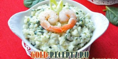 Rižoto sa škampima i špinatom