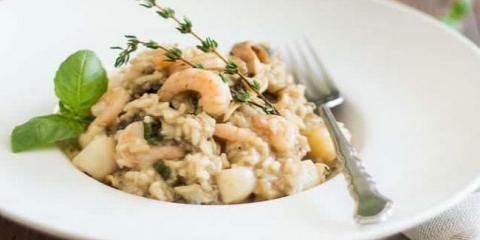 Rižoto s morskim plodovima, kao u italiji