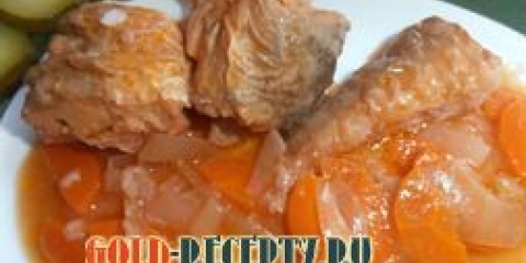 Riba u rajčici sa receptom za povrće korak po korak sa fotografijama