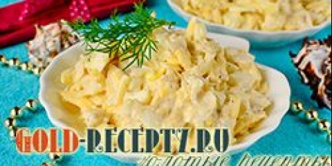 Riblji salata recept ukusna riblji salata sa sirom