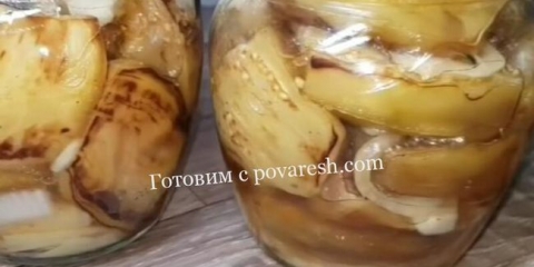 Salata od patlidžana za zimu sa začinom za kebab