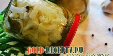 Salata od karfiola za zimski recept sa fotografijom