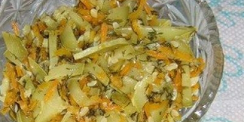 Zabachkov salata za zimu