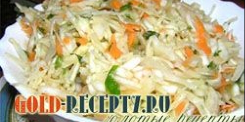 Salata od kupusa i mrkve, kao u receptima za trpezarije