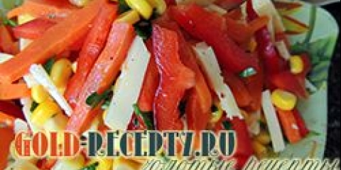 Konzervirana kukuruzna salata sa vizantijskim sirom