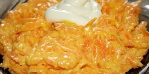 Salata od mrkve zime