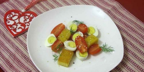 Salata prženog polena