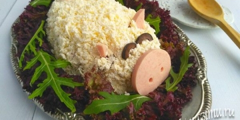 Salata kaban za novu godinu 2019. Godine