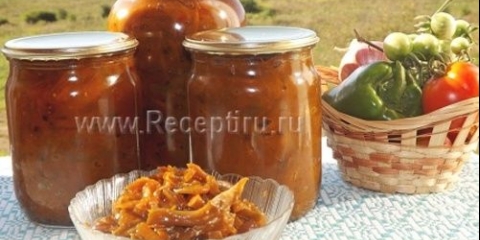 Salata za zimu jesen sa zelenim rajčicama