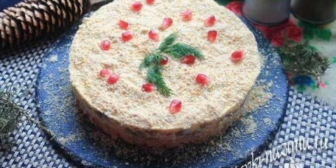 Salata napoleon sa piletinom i gljivama