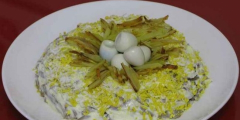 Salata nest quila - foto recept