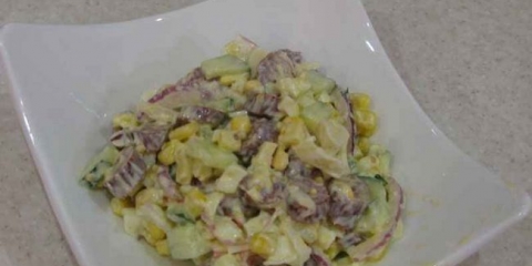 Salata rainbow - foto recept