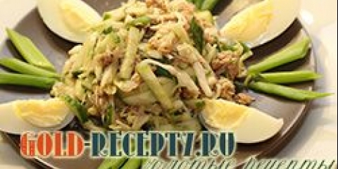 Salata sa konzerviranim receptom od tune sa fotografijama