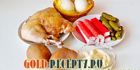 Salata sa chopstickicke crab 4 recept za svečanu tablicu