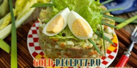 Pileća salata bez majoneznog po korak sa receptom sa fotografijama