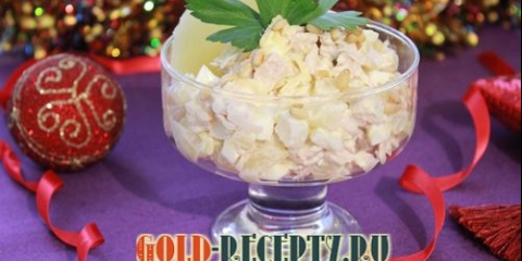 Salata sa receptima piletine i ananasa sa fotografijama