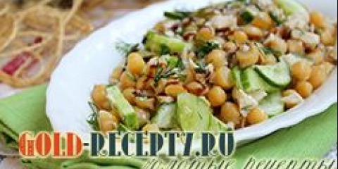 Salata sa piletinom, nulom, krastavcem i koljkom