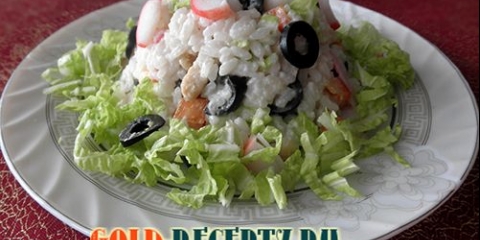 Salata sa pekingom i štapićima rakova