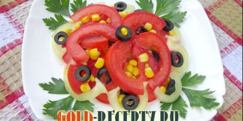 Salata sa rajčicom i maslinama recept sa fotografijama