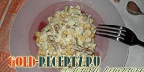 Salata sa krekerima i receptom za kukuruz sa fotografijama