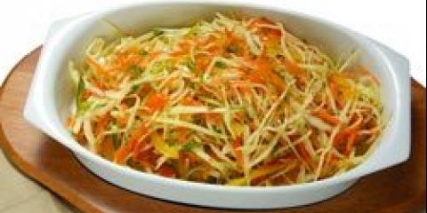 Salata vitamin: dijetalna salata