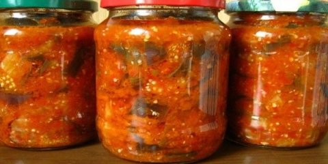 Salata svih 10 sa patlidžanima za zimu