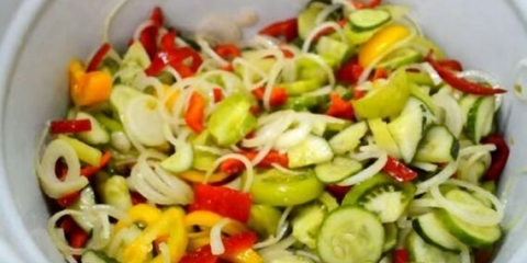 Salate sa zelene paradajz za zimu - najukusniji recepti