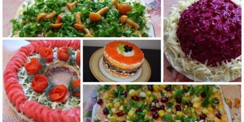 Salate za novu godinu - jednostavni i ukusni recepti za svečane tablice