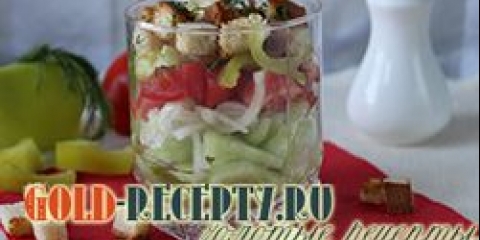 Salate sa receptima krekera sa fotografijama, ukusne salate sa krekerima i pasuljem, sa piletinom, sa kobasicom .