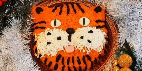 Tiger salate za novu godinu 2022. - najukusniji recepti