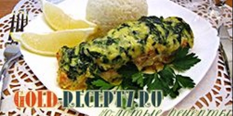 Losos u rerni za novu godinu sa špinatom