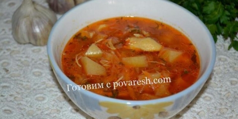 Juha od piletine kupusa - klasični recept